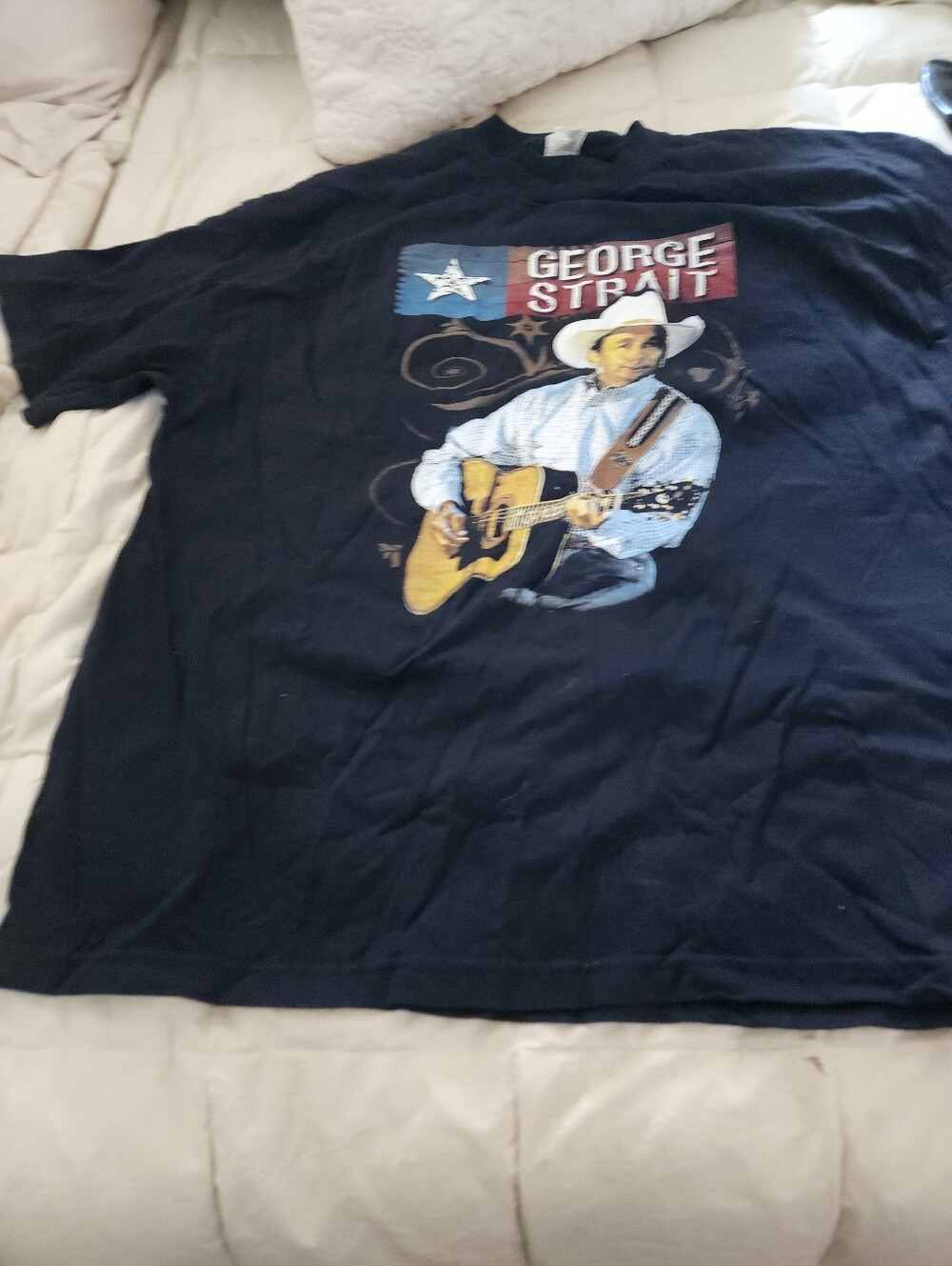 Georgr Strait And Reba 2011 Tour Shirt Xxl